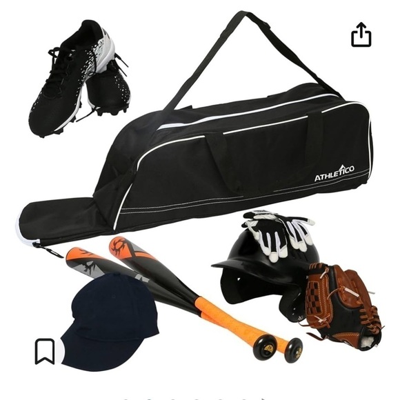 NWT Athletico Baseball Tote Bag - Tote Bag for Baseball, T-Ball & Softball - Picture 6 of 8